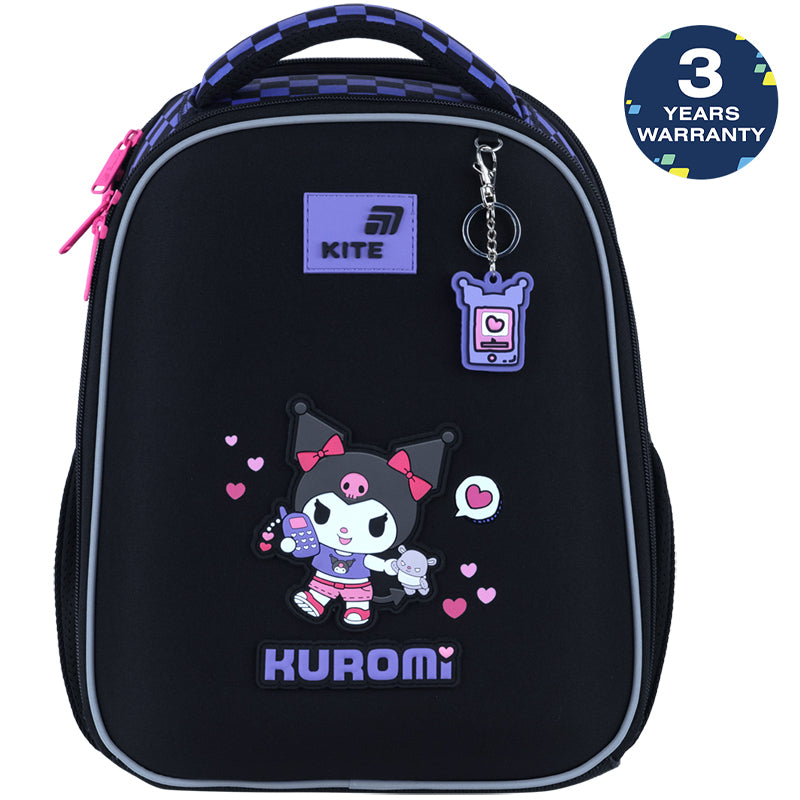 School backpack hard shaped Kite Education Kuromi HK26-555S-3