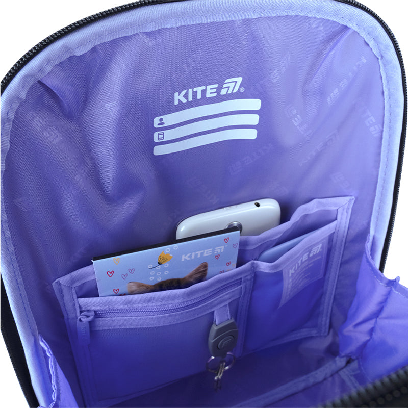 School backpack hard shaped Kite Education Kuromi HK26-555S-3