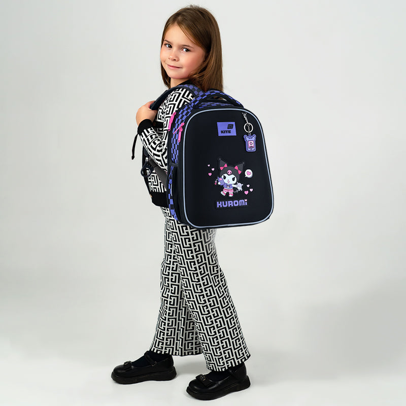 School backpack hard shaped Kite Education Kuromi HK26-555S-3
