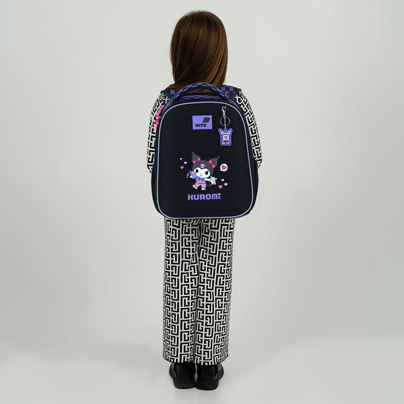 School backpack hard shaped Kite Education Kuromi HK26-555S-3