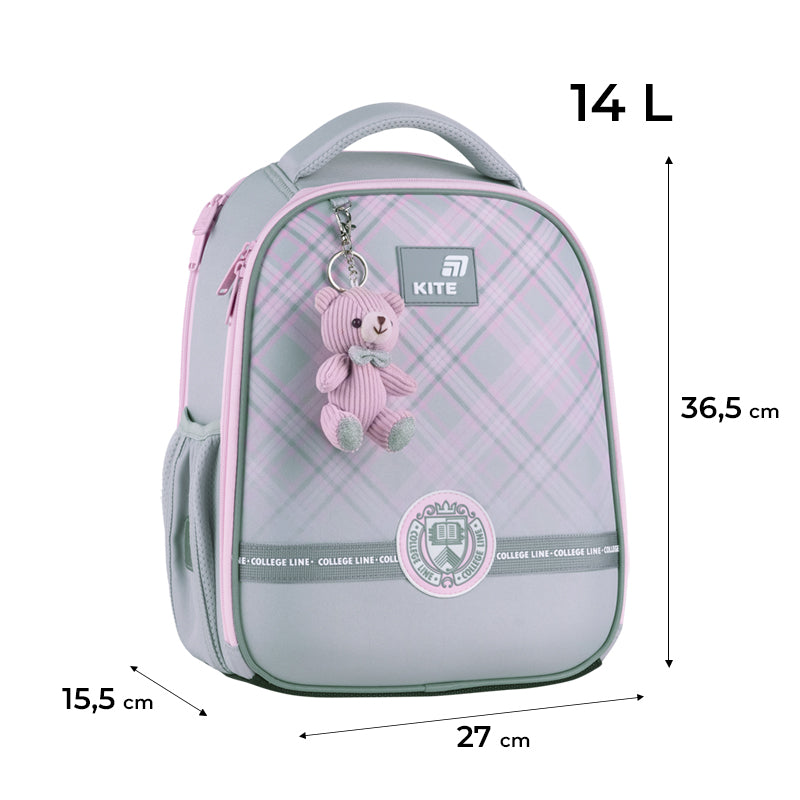 School backpack hard shaped Kite Education College Line K26-555S-1