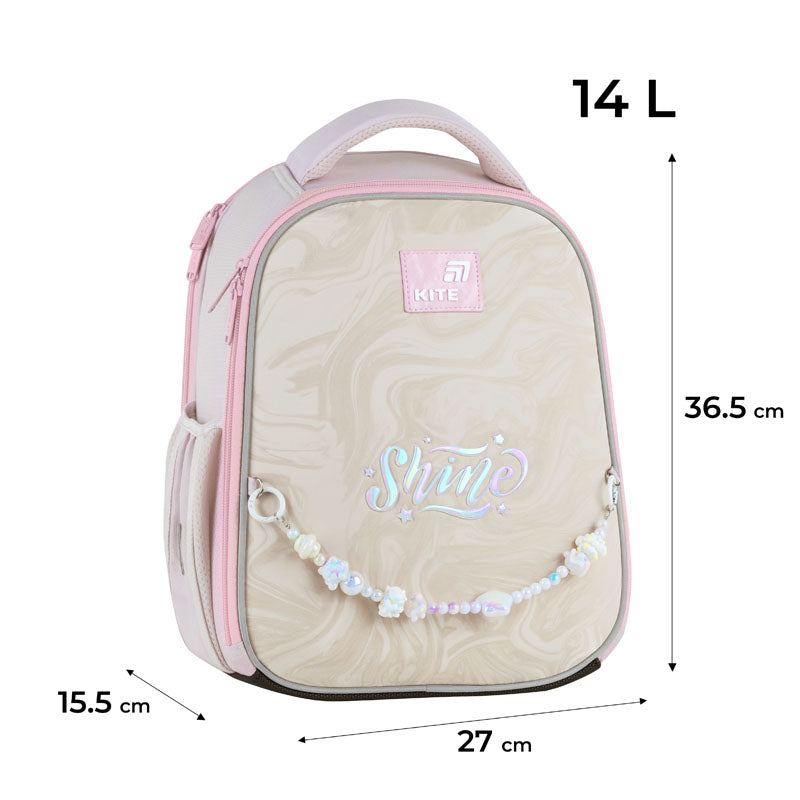 School backpack hard shaped Kite Education Dazzling K26-555S-2