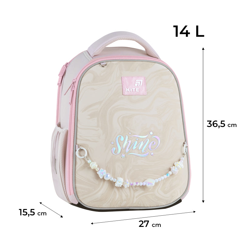 School backpack hard shaped Kite Education Dazzling K26-555S-2