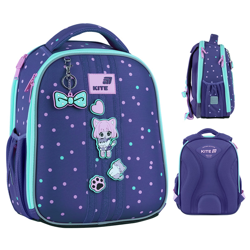 School backpack hard shaped Kite Education Be Friends K26-555S-3