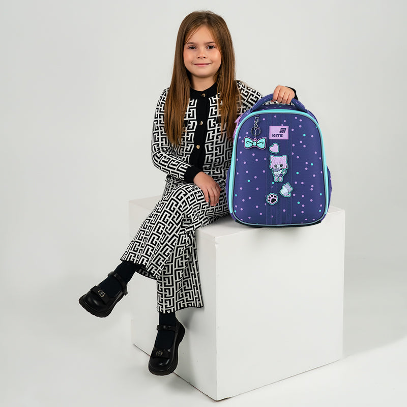 School backpack hard shaped Kite Education Be Friends K26-555S-3