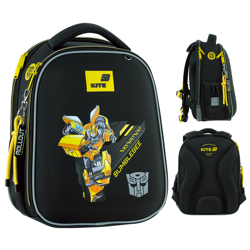 School backpack hard shaped Kite Education Transformers TF26-555S