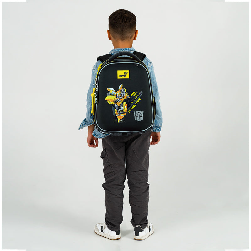 School backpack hard shaped Kite Education Transformers TF26-555S