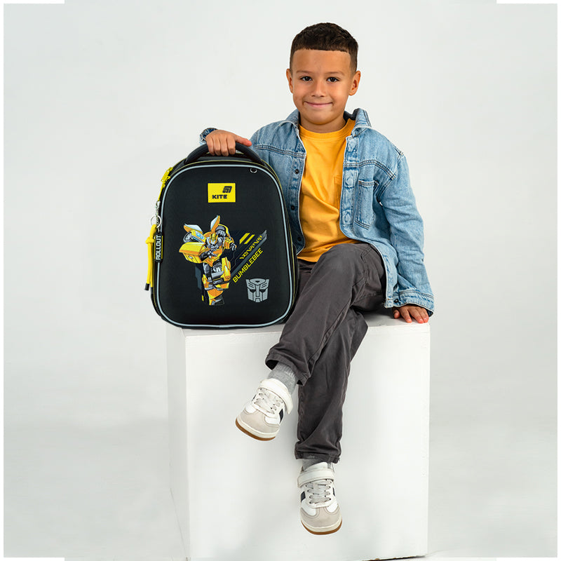 School backpack hard shaped Kite Education Transformers TF26-555S