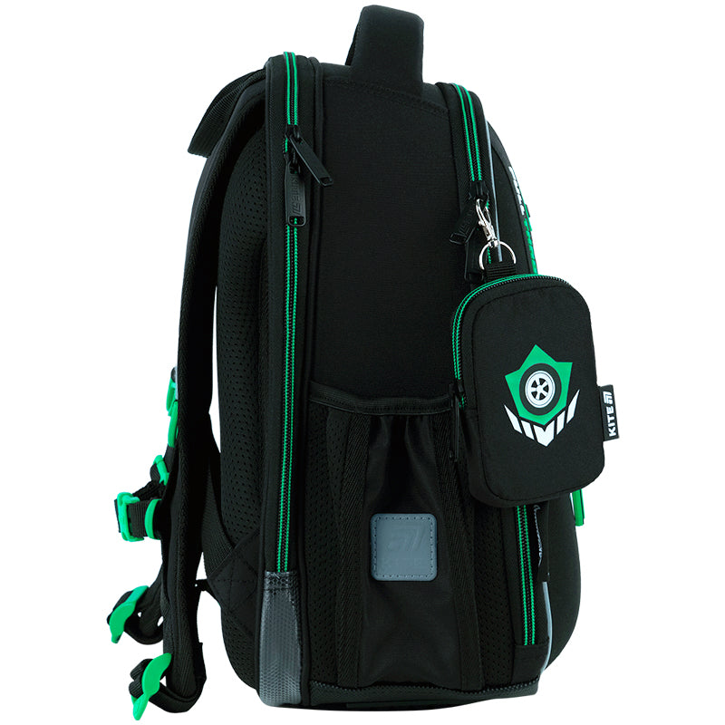 School backpack hard shaped Kite Education Hot Wheels HW26-555S