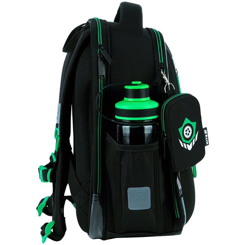School backpack hard shaped Kite Education Hot Wheels HW26-555S