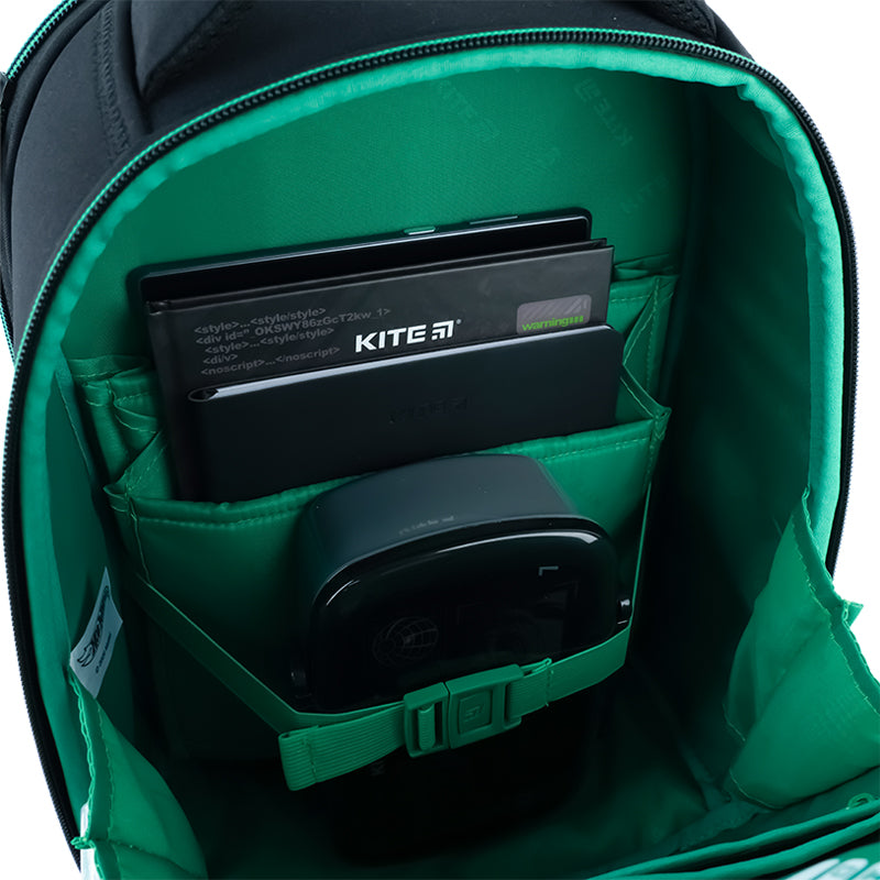 Рюкзак шкільний каркасний Kite Education Hot Wheels HW26-555S