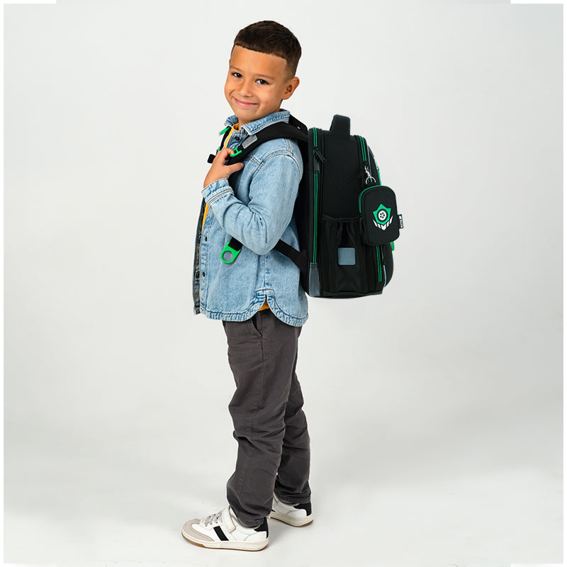 School backpack hard shaped Kite Education Hot Wheels HW26-555S