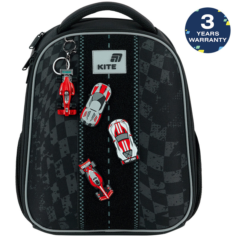 School backpack hard shaped Kite Education Race&Win K26-555S-8