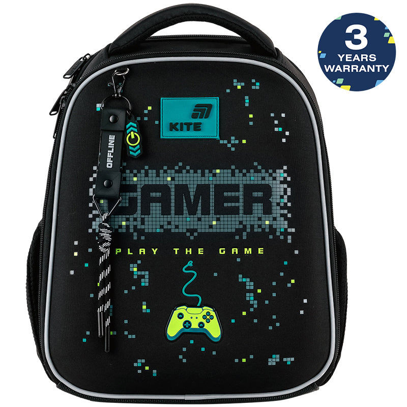 School backpack hard shaped Kite Education Play the Game K26-555S-9