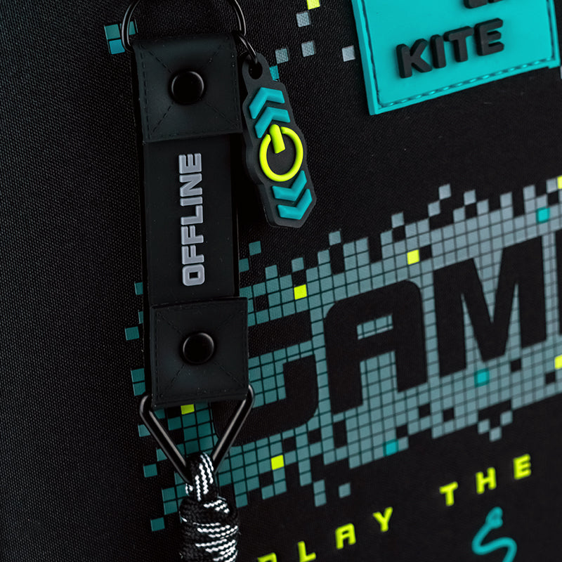 Рюкзак шкільний каркасний Kite Education Play the Game K26-555S-9