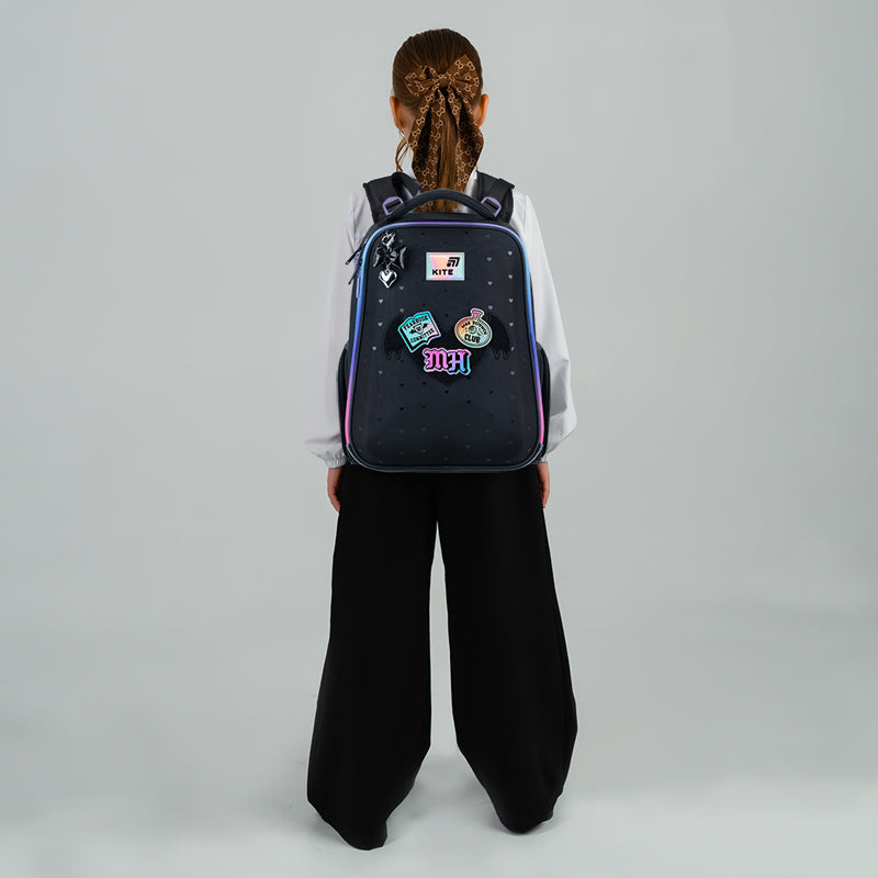 School backpack hard shaped Kite Education Monster High MH26-531M