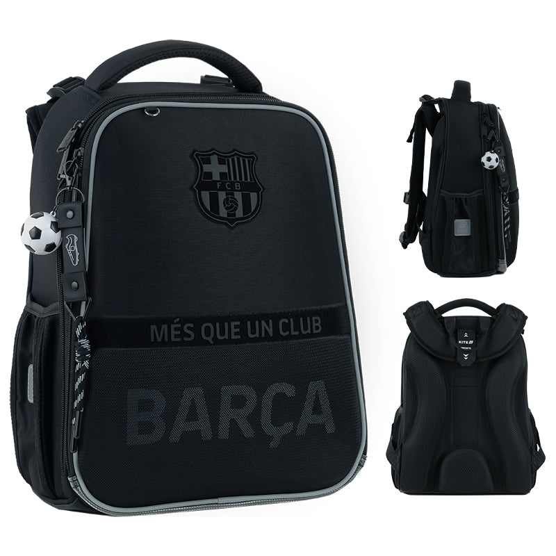 School backpack hard shaped Kite Education FC Barcelona BC26-531M