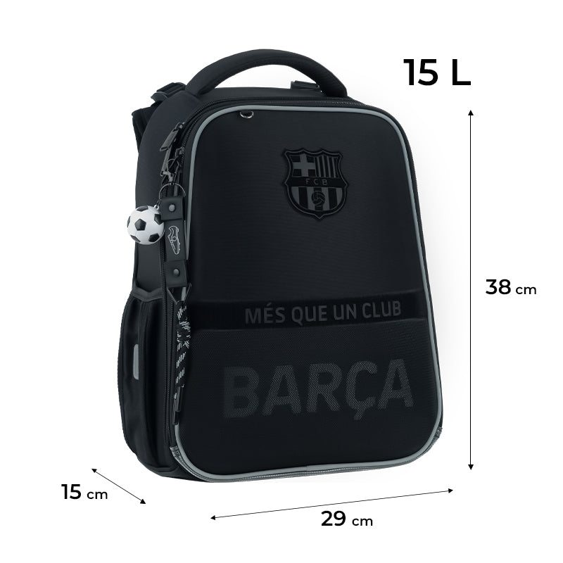 School backpack hard shaped Kite Education FC Barcelona BC26-531M