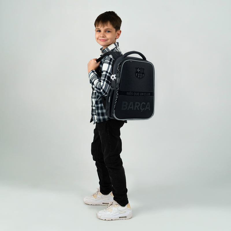 School backpack hard shaped Kite Education FC Barcelona BC26-531M