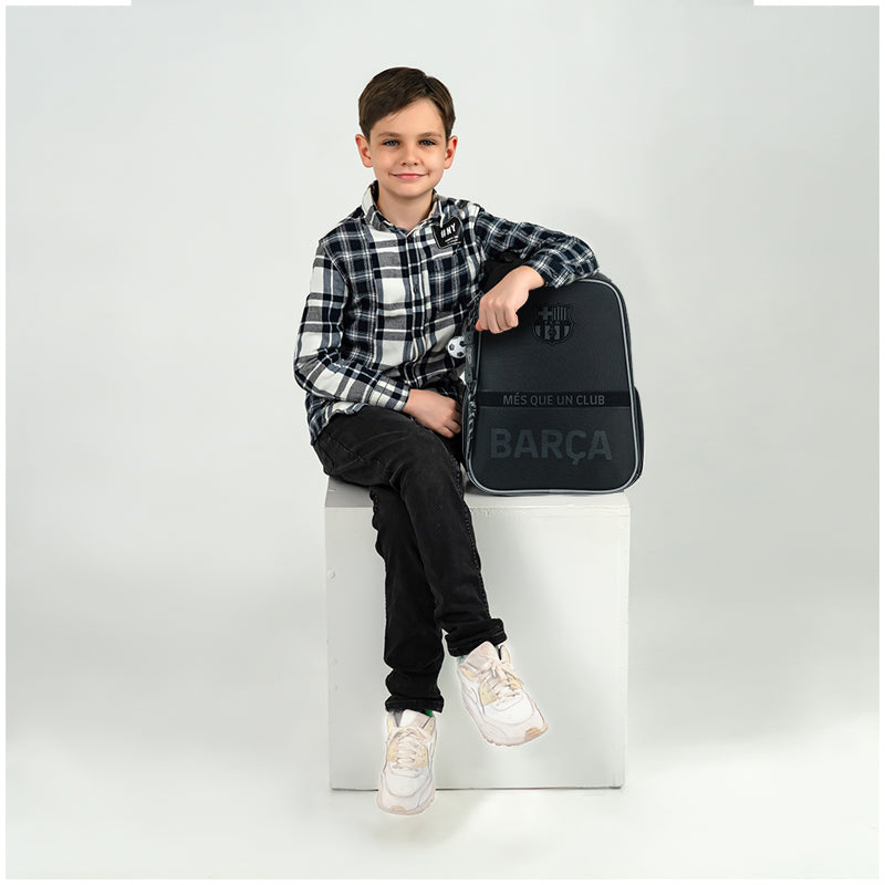 School backpack hard shaped Kite Education FC Barcelona BC26-531M