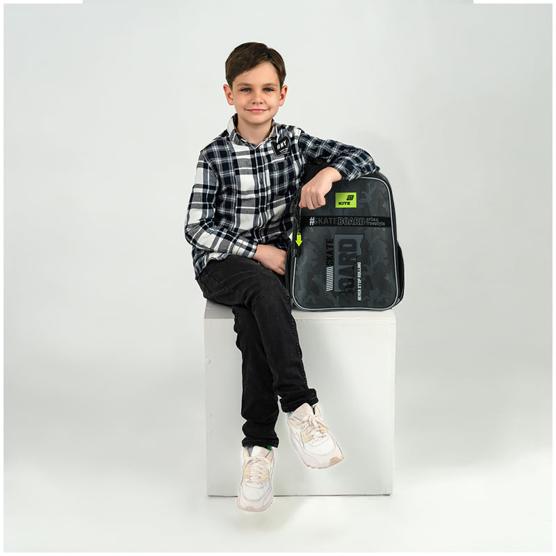 School backpack hard shaped Kite Education SK8 Board K26-531M-2