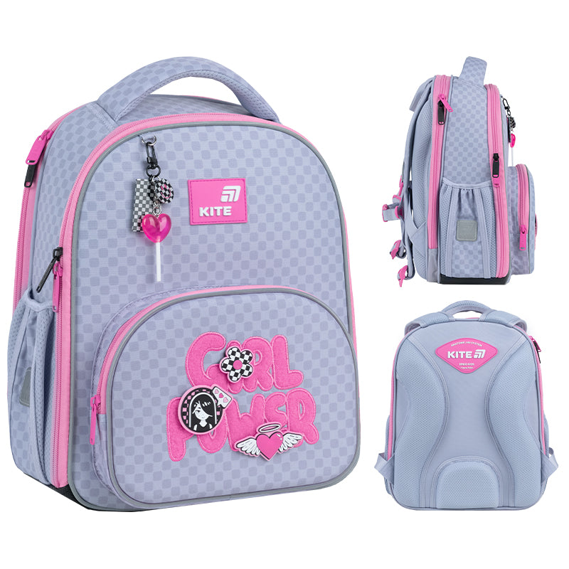 School backpack hard shaped Kite Education  Girl's Power K26-556M-1