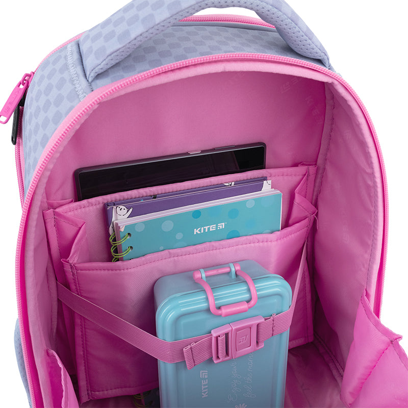 School backpack hard shaped Kite Education  Girl's Power K26-556M-1