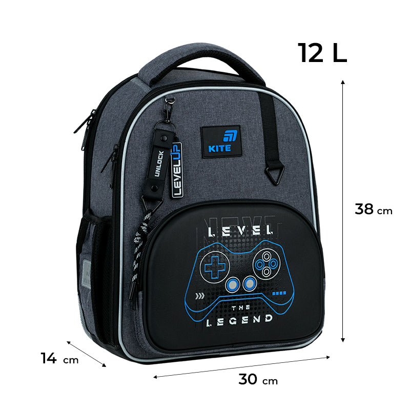 School backpack hard shaped Kite Education Level UP K26-556M-3