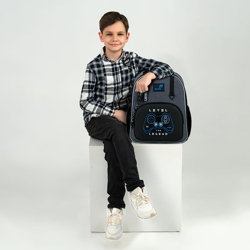 School backpack hard shaped Kite Education Level UP K26-556M-3