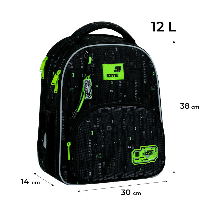 School backpack hard shaped Kite Education Digital K26-556M-4