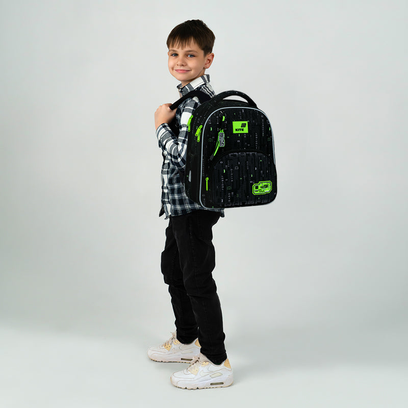 School backpack hard shaped Kite Education Digital K26-556M-4