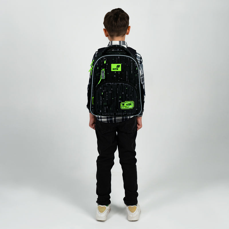 School backpack hard shaped Kite Education Digital K26-556M-4
