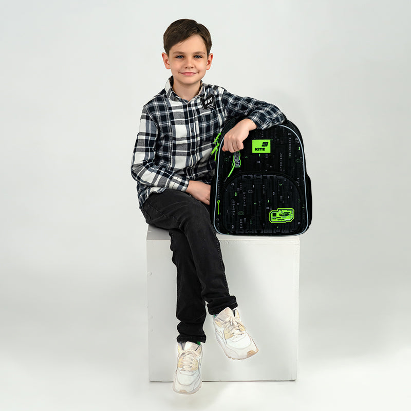 School backpack hard shaped Kite Education Digital K26-556M-4