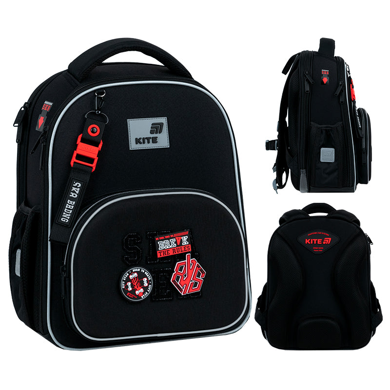 School backpack hard shaped Kite Education Break the Rules K26-556M-5