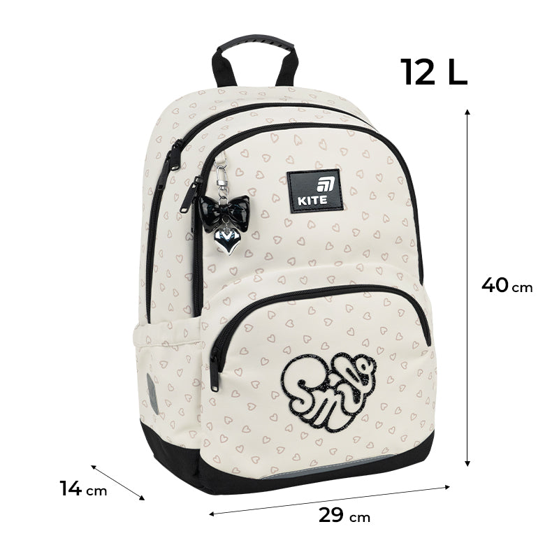 School backpack Kite Education Shimmer&Smile K26-585M-2
