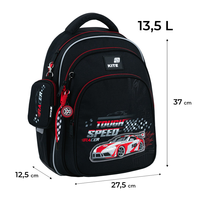 School backpack Kite Education Speed Racer K26-763S-2