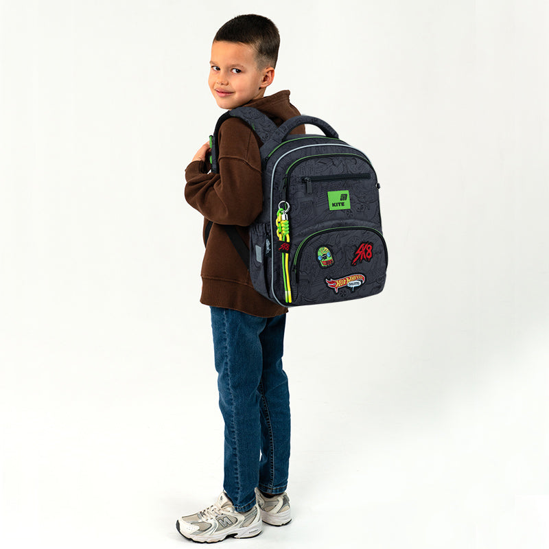 School backpack Kite Education Hot Wheels HW26-773M