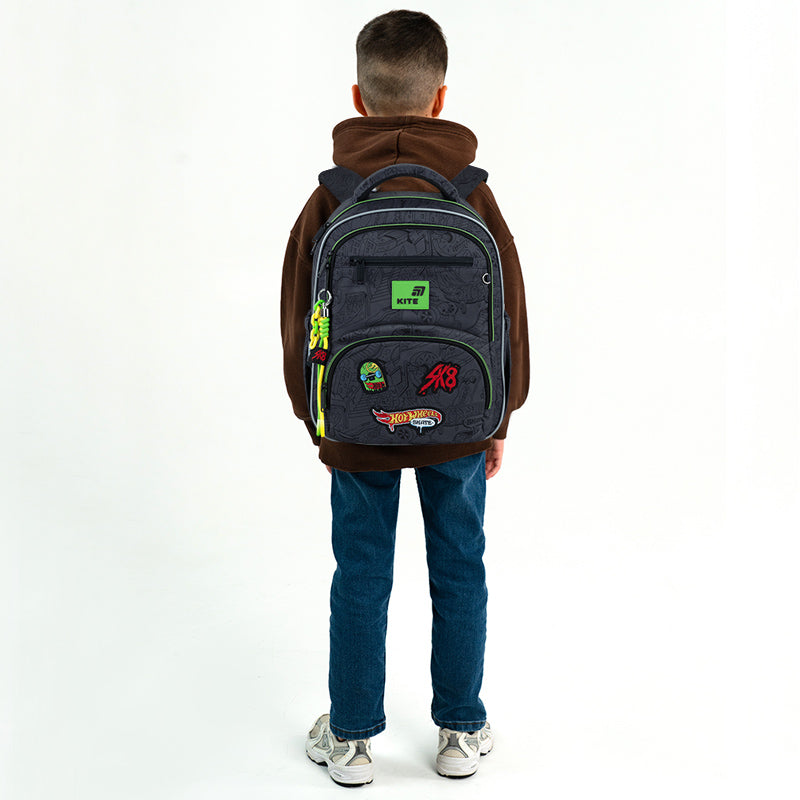 School backpack Kite Education Hot Wheels HW26-773M