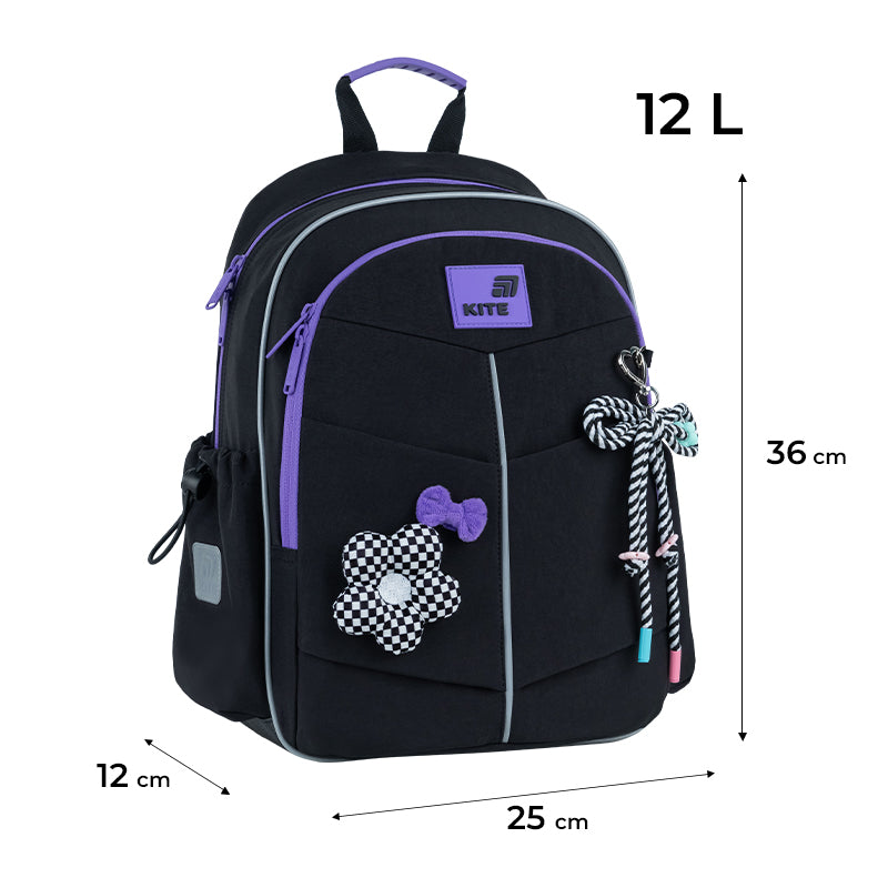 School backpack Kite Education Flower Power K26-771S-2