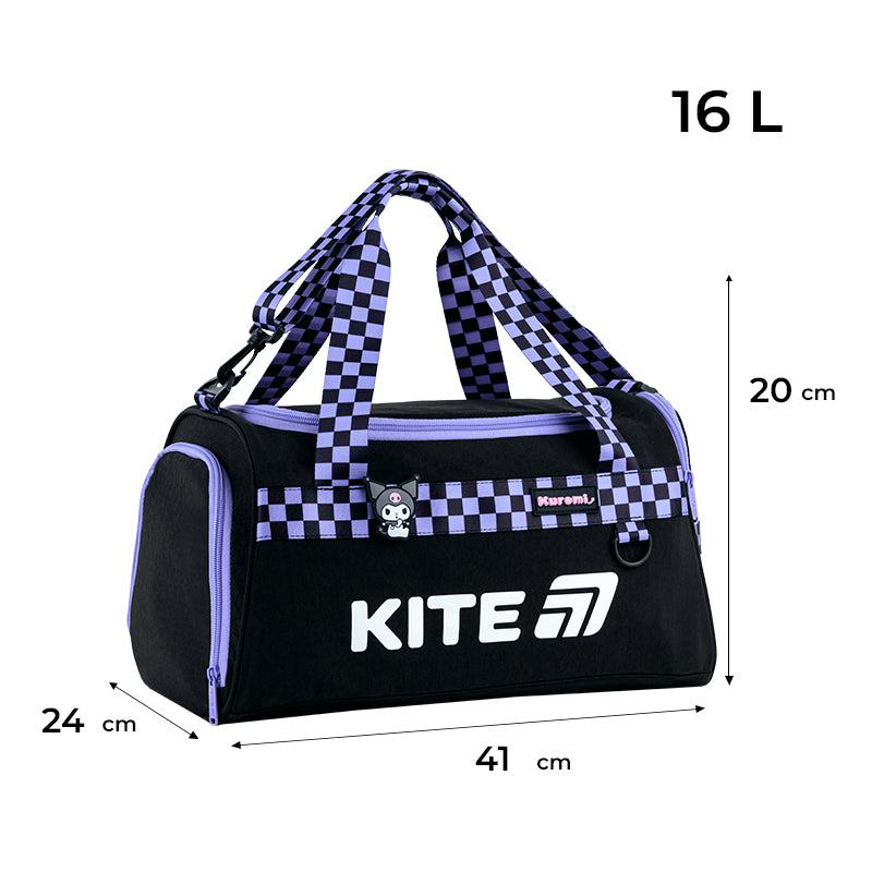 Sport Bag Kite Education Kuromi HK26-2505