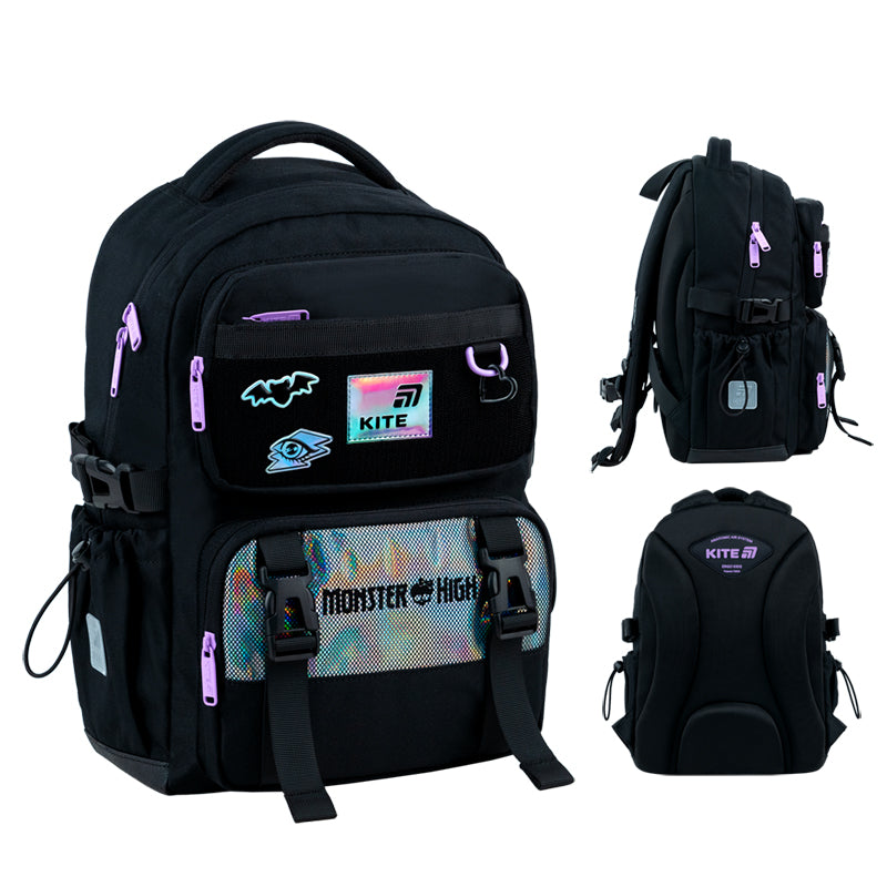 School backpack Kite Education Monster High MH26-1022M