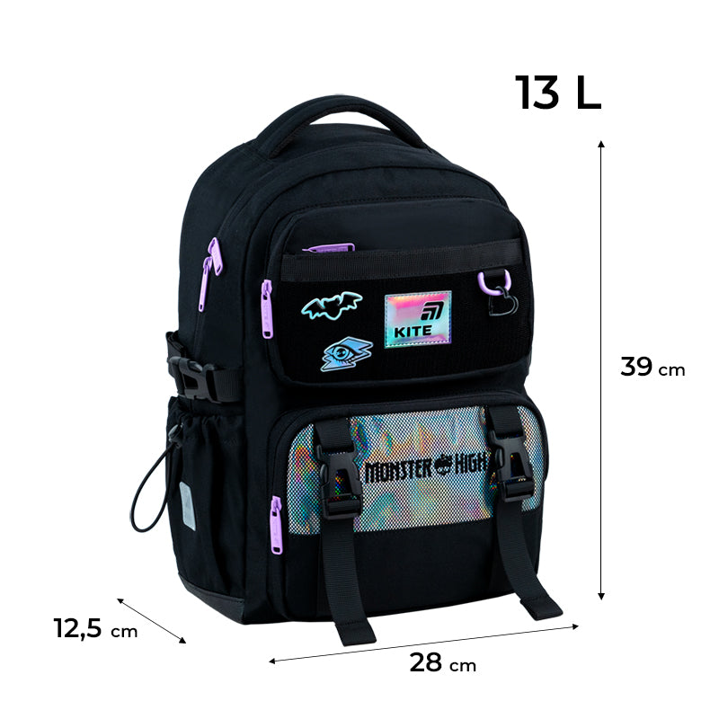 School backpack Kite Education Monster High MH26-1022M