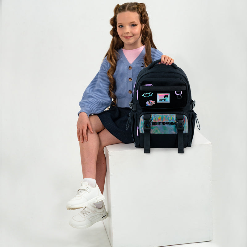 School backpack Kite Education Monster High MH26-1022M