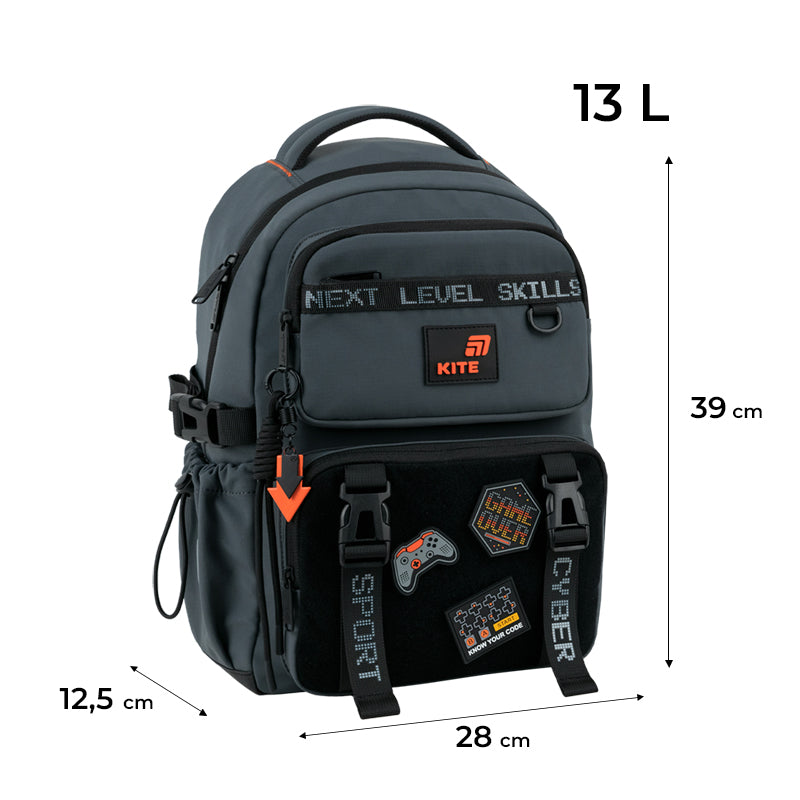 School backpack Kite Education Game Zone K26-1022M-3