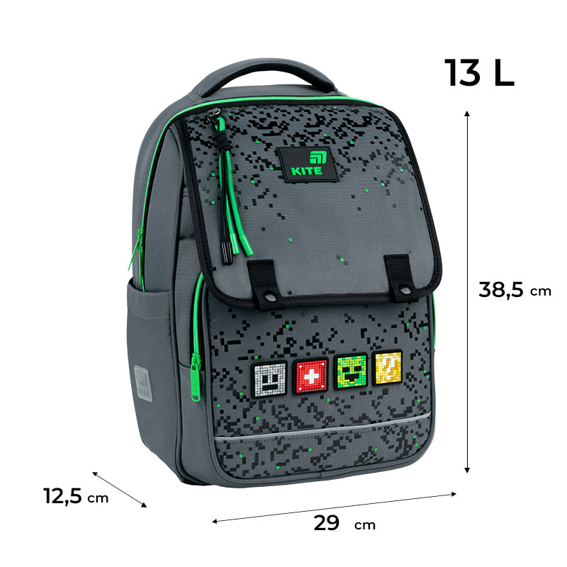 School backpack Kite Education Pixel K26-772M-2