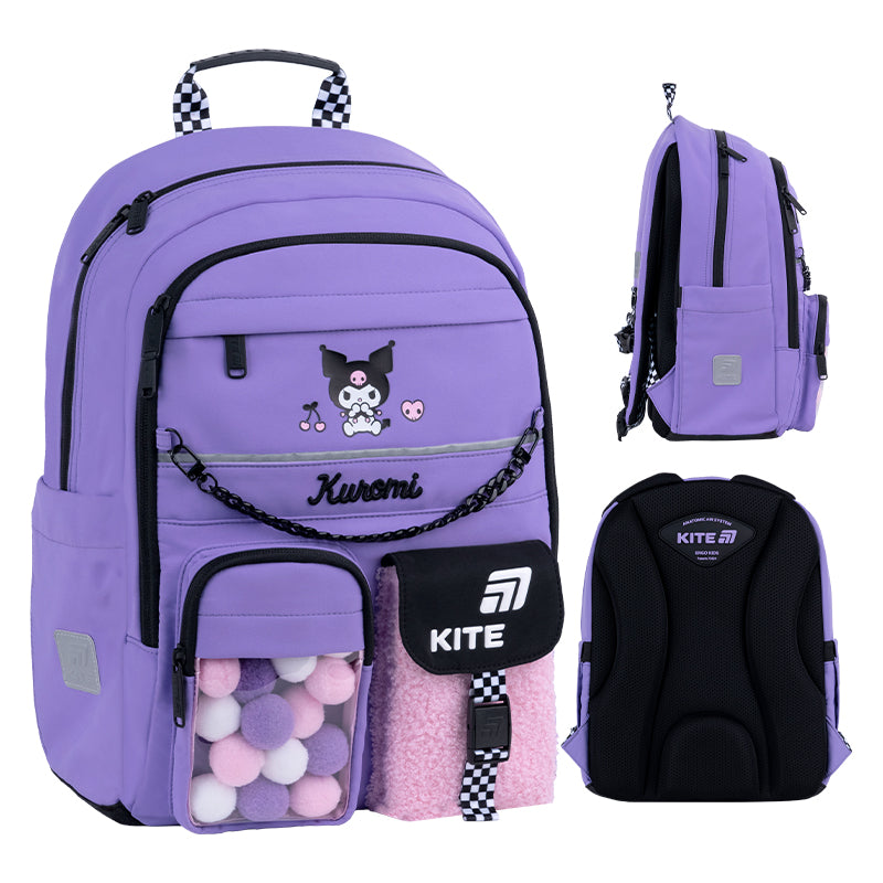 School backpack Kite Education Kuromi HK26-584M