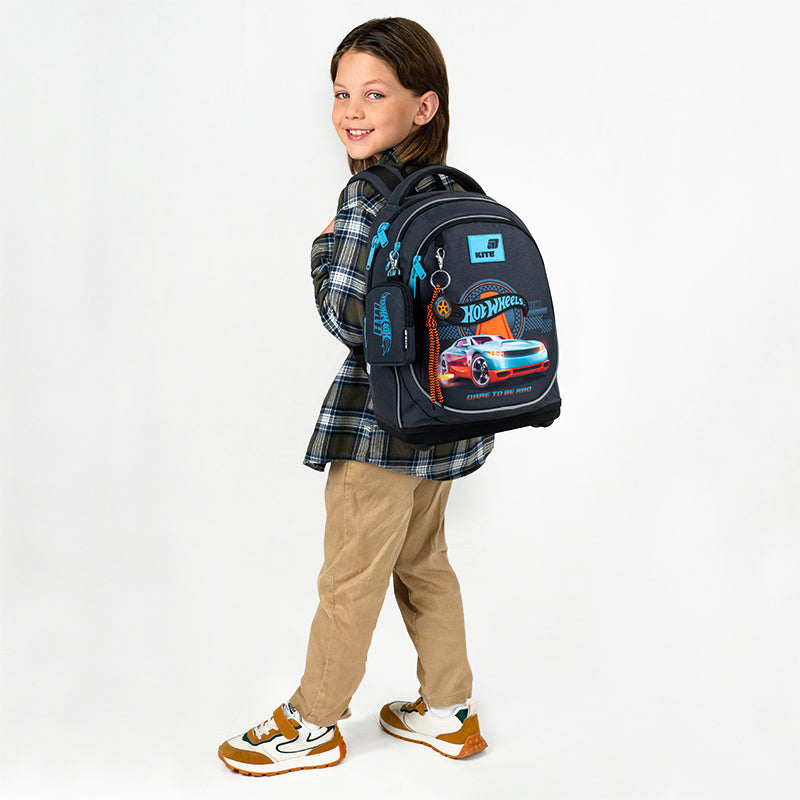 School backpack Kite Education Hot Wheels HW26-724S