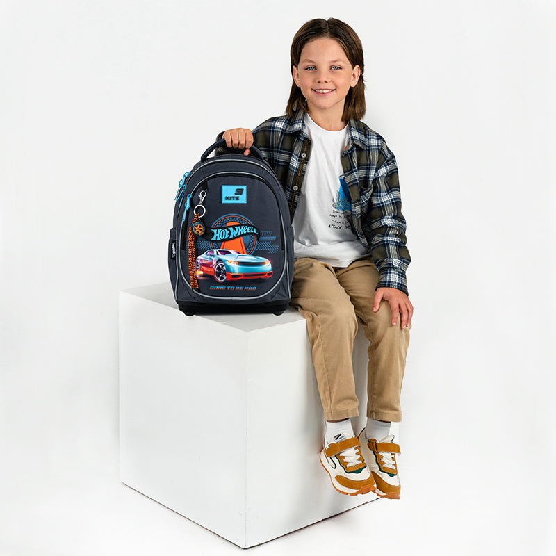 School backpack Kite Education Hot Wheels HW26-724S
