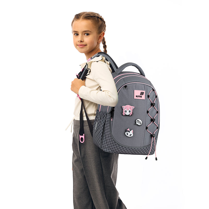 Рюкзак шкільний Kite Education Meow K26-700M-3