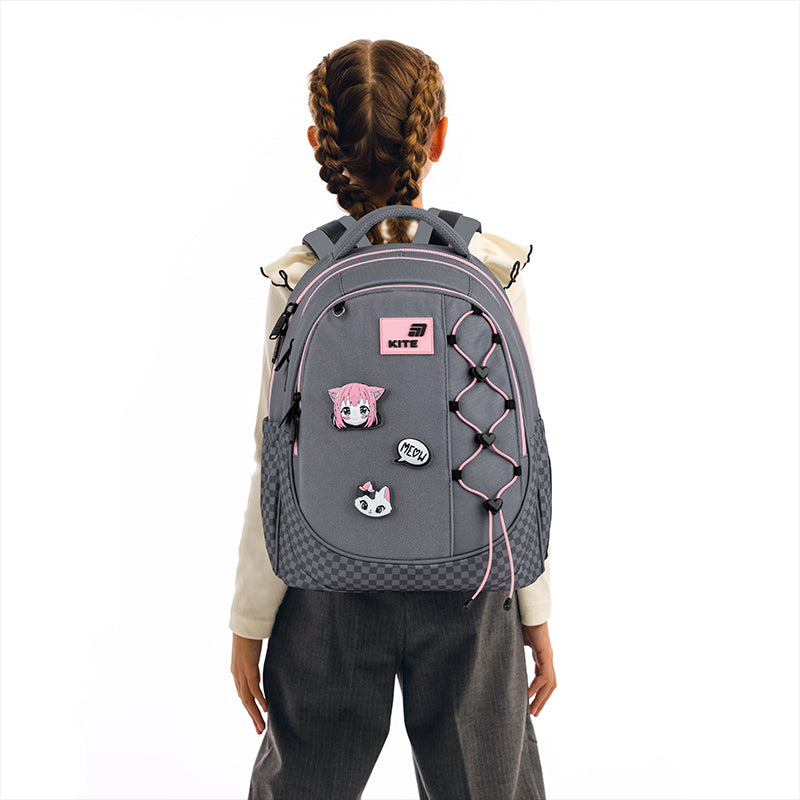 Рюкзак шкільний Kite Education Meow K26-700M-3